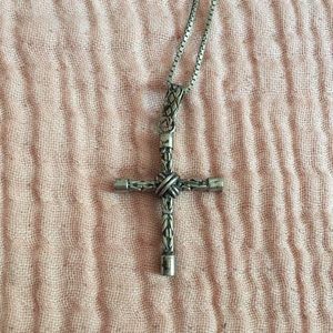 Vintage 90’s Silver Cross
